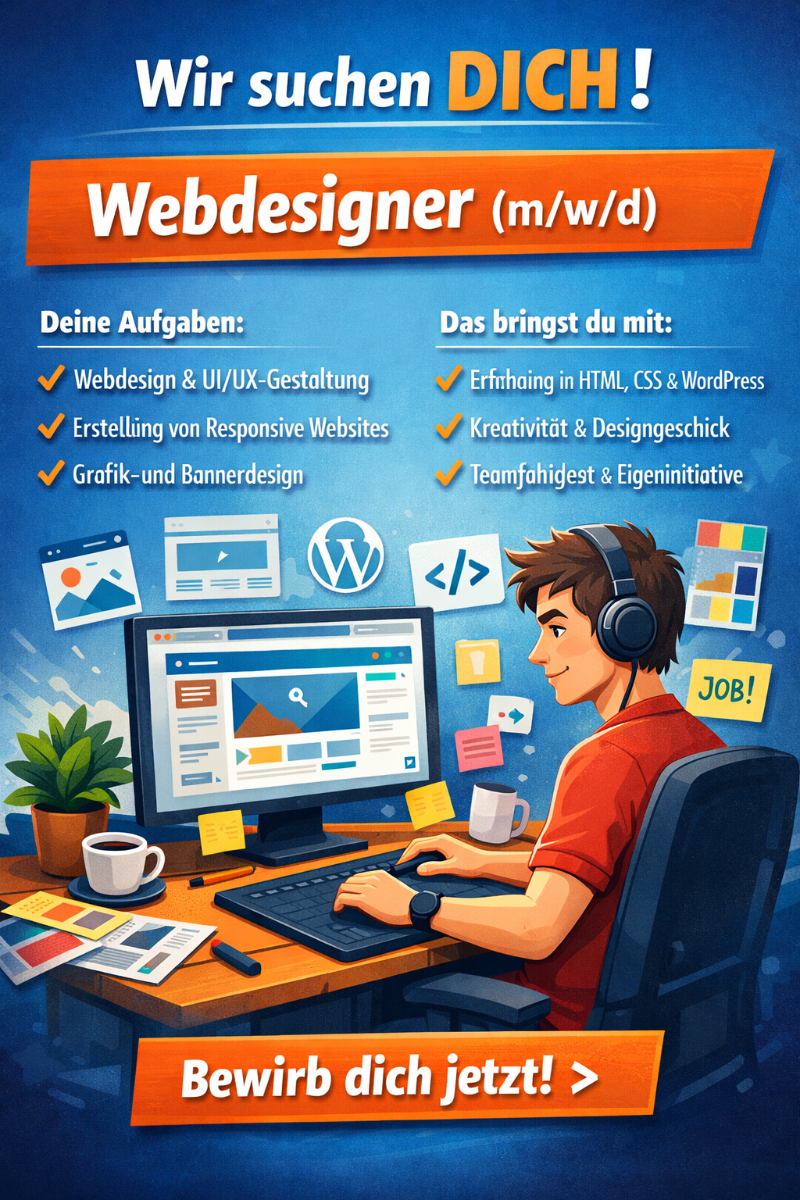 Webdesigner gesucht — Bild 1