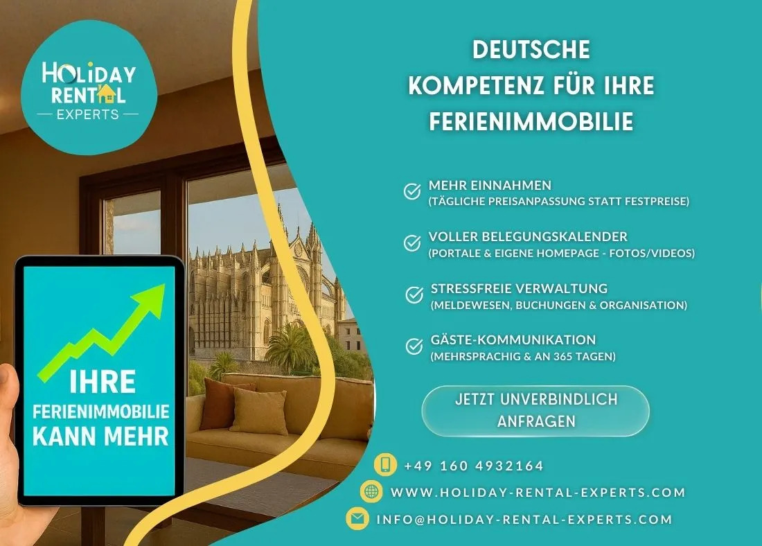 Holiday Rental Experts – Profi-Beratung für Ferienvermietung auf Mallorca   — Bild 1