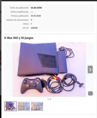 X-Box 360 & 16 Spiele — Elektronik auf Mallorca