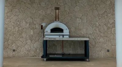 🍕🔥 Fontana Forni Mangiafuoco Gas-Pizzaofen + Tisch 🔥🍕 — Freizeit & Hobby auf Mallorca
